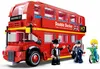 Sluban Modely M38-B0708: Dubbeldekkerbus Productafbeelding-voorbeeld 1