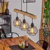 Torano »Torano« Hängelampe aus Metall/Holz in Schwarz/Natur Produktbild-Vorschau 9