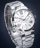 A close-up studio shot of a silver Festina watch with a white dial. Náhľad obrázku produktu