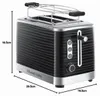 Toster Russell Hobbs Inspire Black 24371-56 Podgląd zdjęcia produktu 3
