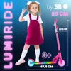 LUMI RIDE Kolobežka pre deti s LED kolieskami, zadné brzdy, Náhľad obrázku produktu 7