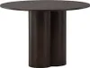 Olivia table de salle à manger ⌀110cm marron. Voir les images du produit 11