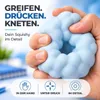 Palla antistress blu Knetball, morbida e comprimibile, con Anteprima dell’immagine prodotto 2