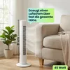 Effektiver Turmventilator: 3 Geschwindigkeiten & 90 Grad Produktbild-Vorschau 3