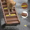 PawHut Hunderampe Auto klappbar Hundetreppe mit 10 Stufen Produktbild-Vorschau 5