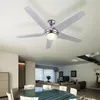 LED Ventilator, Fernbedienung, 3 Stufen, Glas opal, 137cm Produktbild-Vorschau 6