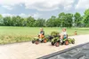 FALK Traktor Claas Grün auf Pedalen mit Anhänger + Horn für Produktbild-Vorschau 19
