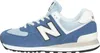 New Balance 574 Wildleder Trainer, Blau 45 EU Produktbild-Vorschau 2