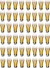 48 x Bierglas Getränkeglas Glas 300 ml spülmaschinenfest Ø Produktbild-Vorschau 1