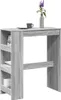 "2026 Promotion" Bartisch mit Regal Grau Sonoma 90x40x103,5 Produktbild-Vorschau 1