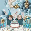Set di ghirlande di palloncini blu e oro per compleanni e Anteprima dell’immagine prodotto 7
