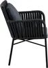 Gartenstuhl AFUERA 6er Set, schwarz/grau - Balkonstühle mit Produktbild-Vorschau 9