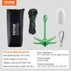 VEVOR Kajak-Ankerset, 3,5 lbs Paddle Board-Ankerset mit 8 m Produktbild-Vorschau 7