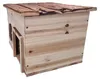 Igelhaus Holz – 32 x 26 x 21 cm – Unbehandelt – Mit Produktbild-Vorschau 7