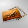 Bild auf Leinwand - Leinwandbild - Passagier Flugzeug Produktbild-Vorschau 2
