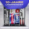 A drawer filled with tools and batteries. Produktbild-Vorschau
