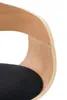 TPFLiving Barhocker Kingsley Holz/Stoff Natura/Schwarz Produktbild-Vorschau 5
