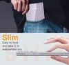 A person is putting a phone into their pocket, and another person is holding a phone case. Produktbild-Vorschau