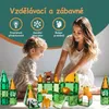 Olvy Magnetické stavební bloky 110 ks, Montessori hračky, Náhled obrázku produktu 4