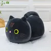Peluche mascotte peluche gatto con coda lunga nera 40 cm Anteprima dell’immagine prodotto 2