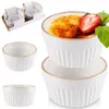 Porzellanschälchen Schüssel Backschale Backförmchen Schale Produktbild-Vorschau 1