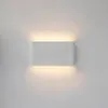 Moderne Außenwandleuchte Weiß 17,5 cm inkl  LED IP65 Batt Produktbild-Vorschau 5