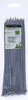 Nylonové sťahovacie pásky 300x3,6 mm, 100 ks, strieborné Náhľad obrázku produktu 4