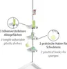 WENKO Teleskop Dusch Ecke Ablage Regal Korb Premium Bad Produktbild-Vorschau 3