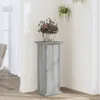vidaXL Pflanzenständer Grau Sonoma 33x33x80 cm Produktbild-Vorschau 2