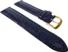 Uhrenarmband Kalbsleder Dunkelblau Teju-Print 23715G, Produktbild-Vorschau 1