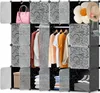 Aopunly DIY Armoire à vêtements Système d'étagères à Voir les images du produit 1
