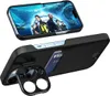 Leder Standhülle für iPhone 14 Pro Max Kartenetui mit Produktbild-Vorschau 4