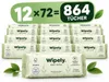 Wipely Baby Feuchttücher Sensitive 12er Set (864 Stück)  Produktbild-Vorschau 1