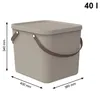 Rotho Aufbewahrungsbox 40L Albula - Kunststoffbox mit Produktbild-Vorschau 3