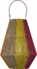 Van der Leeden Laterne BUNT Jute Natur/Gelb/Orange/Fuchsia Produktbild-Vorschau 1