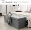 Stolička s úložným priestorom 110 x 38 x 38 cm Náhľad obrázku produktu 4