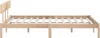 vidaXL Lit en bois massif de pin 180x200 cm Voir les images du produit 5