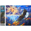 Diamantový obrázek Orel na obloze 40x30cm s doplňky Náhled obrázku produktu 8