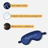 Masky na spaní saténová maska na oči s dokonalým zatemněním Náhled obrázku produktu 3