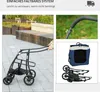 PawHut 2 in 1 passeggino per cani Carrello per cani con Anteprima dell’immagine prodotto 5