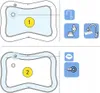 Tappeto acquatico sensoriale gonfiabile con pesci, Anteprima dell’immagine prodotto 4
