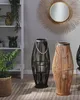 BELIANI Dekorative Laterne Schwarz mit Kerzenhalter 72 cm Produktbild-Vorschau 2