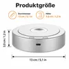 Rotierender LED-Drehteller–Glasvitrine mit 4 Rotations- und Produktbild-Vorschau 2