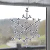Śnieżynka biała ciepła Led ICY 28 cm na baterie Podgląd zdjęcia produktu 1