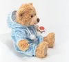 Teddy Hermann 91387 Schlafanzugbär blau 30 cm Produktbild-Vorschau 5