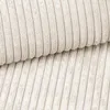 A close-up view of a beige corduroy fabric. Produktbild-Vorschau