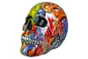 Casablanca Deko Totenkopf Urban Street Art Figur Graffiti Produktbild-Vorschau 1