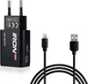 Ladeset Ladegerät USB Netzteil 2A + 1 Meter Lightning Produktbild-Vorschau 1