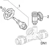Geberit FlowFit Schrägsitz-Absperrventil, 16 mm Produktbild-Vorschau 5