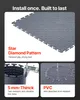 Podłoga garażowa VEVOR PVC, 8-pak 513x513x5 mm, podłoga Podgląd zdjęcia produktu 3